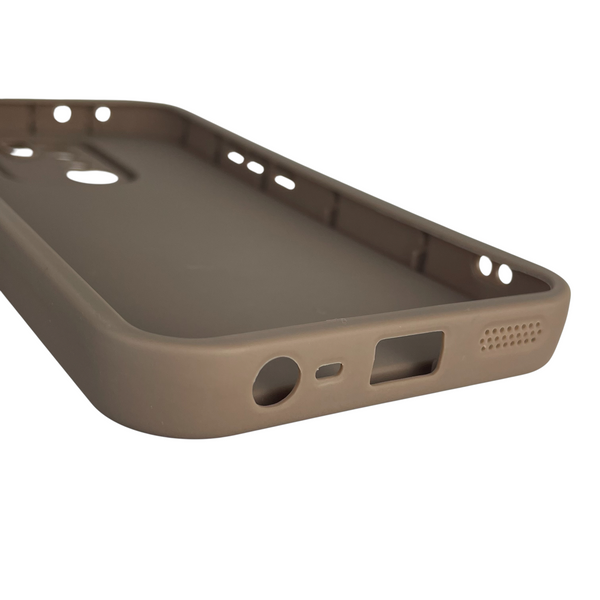 Чохол силіконовий Soft Touch з 3D принтом для Xiaomi Redmi 9 коричневий (Повний захист камери) 0040744 фото