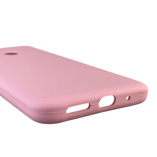 Чехол для Xiaomi Redmi 11A силиконовый с микрофиброй нескользящий на сяоми редми 11а розовый 0032562 фото