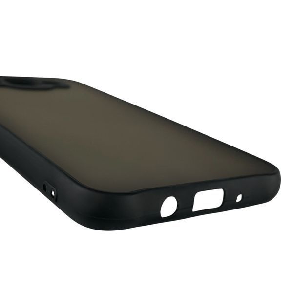 Чохол для Samsung Galaxy J7 2015 (SM-J700) матовий з високими бортами з захистом камери на самсунг дж7 2015 чорний 0013407 фото