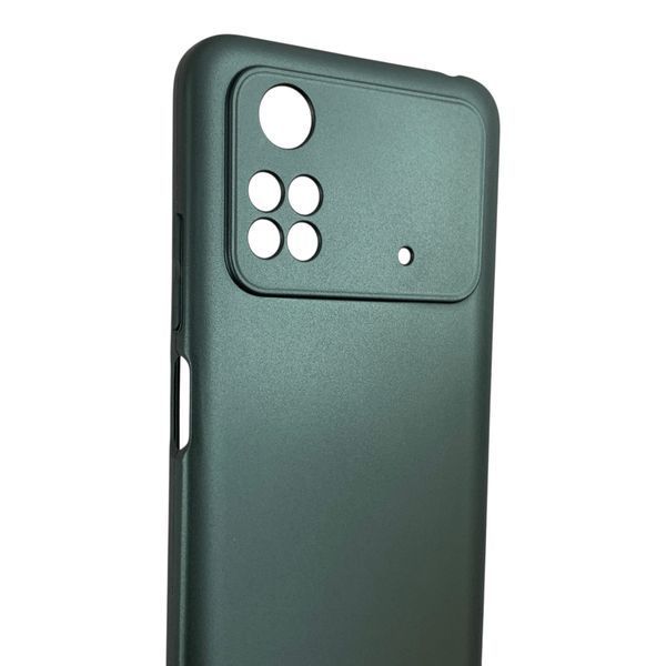 Чохол для Xiaomi Poco M4 Pro 4G чорний матовий TPU (тонкий, матовий) 0059964 фото