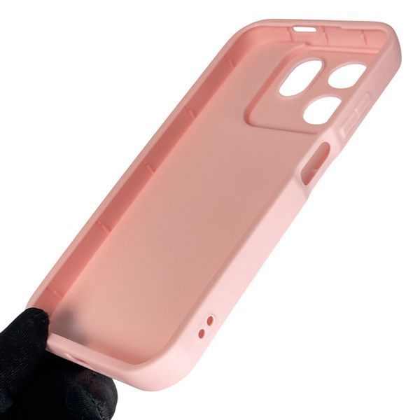 Чехол силиконовый Soft Touch с 3D принтом для Infinix Smart 9 розовый (Полная защита камеры) 0044374 фото