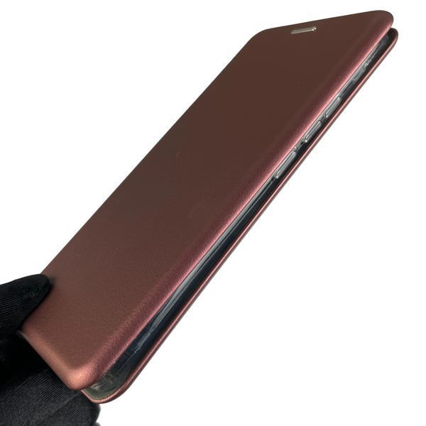 Чохол-книжка для Xiaomi Redmi Note 13 Pro Plus з підставкою на сяоміредмі нот 13 про плюс бордова 0004103 фото