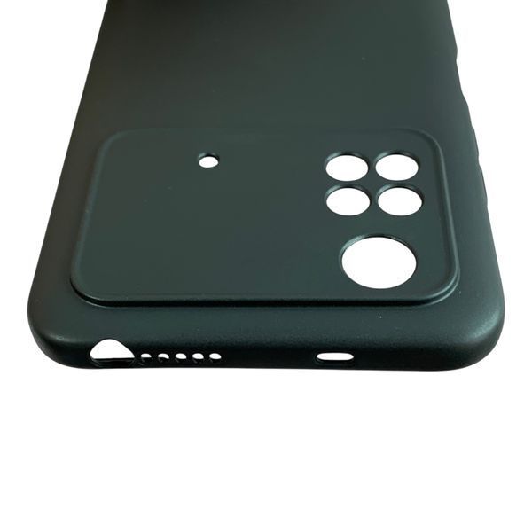 Чохол для Xiaomi Poco M4 Pro 4G чорний матовий TPU (тонкий, матовий) 0059964 фото