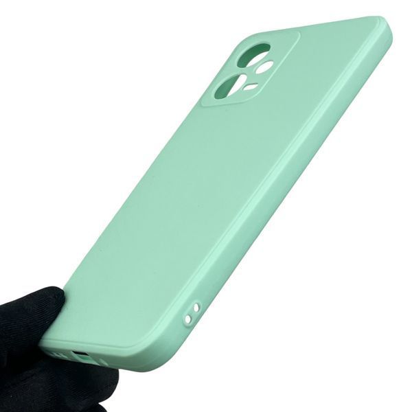 Чохол для Xiaomi POCO X5 5G з квадратними гранями із захистом камери на сяомі поко х5 м'ятний 0012714 фото