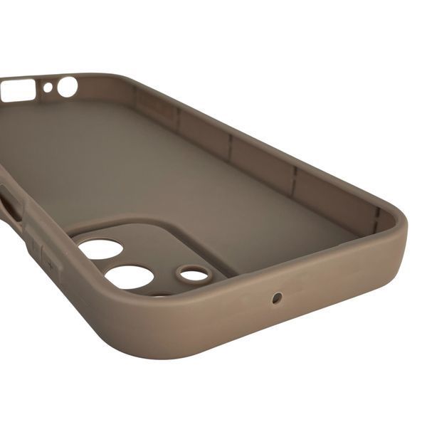 Чохол силіконовий оригінальний Soft Touch з 3D принтом злого кота для Samsung Galaxy M15 5G коричневий (Повний захист камери) 0046548 фото