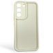 Чохол силіконовий Soft Touch для Samsung Galaxy S22 молочний (Повний захист камери) 0054053 фото 1