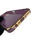 Чехол для OPPO A17 с кольцом MagSafe с золотой окантовкой на оппо а17 черничный gs1 0022186 фото 3