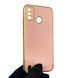 Чохол для Tecno Spark 6 Go (KE5) глянцевий із захистом камери із золотою окантовкою на техно спарк 6 го пудровий gs1 0019838 фото 1