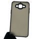 Чохол для Samsung Galaxy J7 2015 (SM-J700) матовий з високими бортами з захистом камери на самсунг дж7 2015 чорний 0013407 фото 1