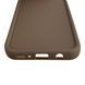 Чехол силиконовый Soft Touch для Samsung Galaxy A70 коричневый (Полная защита камеры) 0054003 фото 6