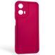 Чохол силіконовий Soft Touch для Motorola G04 малиновий (Повний захист камери) 0054385 фото 1