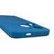 Чохол для TECNO Spark Go 2024 (BG6) силіконовий з мікрофіброю нековзний на техно спарк го 2024 синій 0032296 фото 5