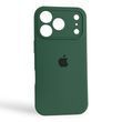 Чехол Silicone Case для Apple iPhone 17 Pro темно-зеленый Atrovirens (софт-тач, закрытая камера)