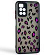 Чохол для телефона Xiaomi Redmi 10 5G с 3D принтом патерн леопард плями із захистом камери чорний 0059349 фото