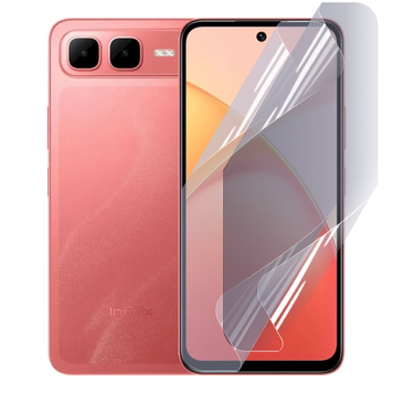 Плёнка гидрогелевая для Infinix Smart 10 Plus МАТОВАЯ противоударная на инфиникс смарт 10 плюс прозрачная 0035323 фото