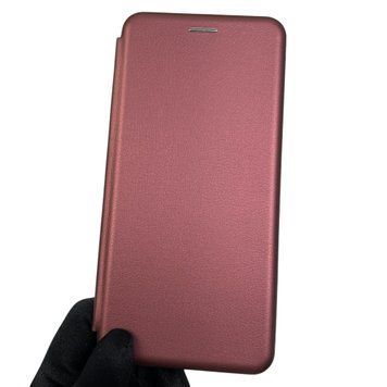 Чехол-книжка для Xiaomi Redmi 9 с подставкой на сяоми редми 9 бордовая 0002096 фото