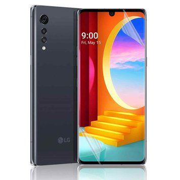 Антишпигун приватна плівка гідрогелева для LG Velvet 4G на лг велвет 4г прозора 0030376 фото