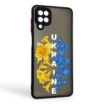 Чехол для телефона Samsung Galaxy M12 (SM-M127F) с 3D принтом патриотическим с высокими бортами на самсунг м12 черный 0038027 фото