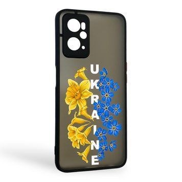Чохол для телефона Realme 9i с 3D принтом патріотичним із захистом камери на реалмі 9і чорний 0037977 фото