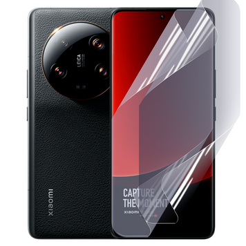 Плёнка гидрогелевая для Xiaomi 13 Ultra глянцевая на Сяоми 13 ультра прозрачная 0011591 фото