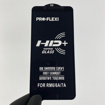 Захисне скло для телефона Xiaomi Redmi 7A протиударне повноекранне на сяомі редмі 7а чорне 0001121 фото