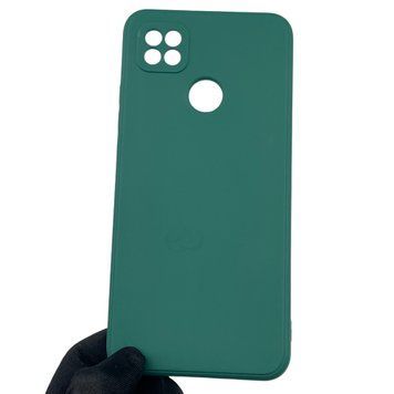 Чохол для Xiaomi Redmi 10A з квадратними гранями із захистом камери на сяомі редмі 10а зелений 0012765 фото