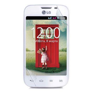 Плёнка гидрогелевая для LG L40 глянцевая на лг л40 прозрачная 0009989 фото