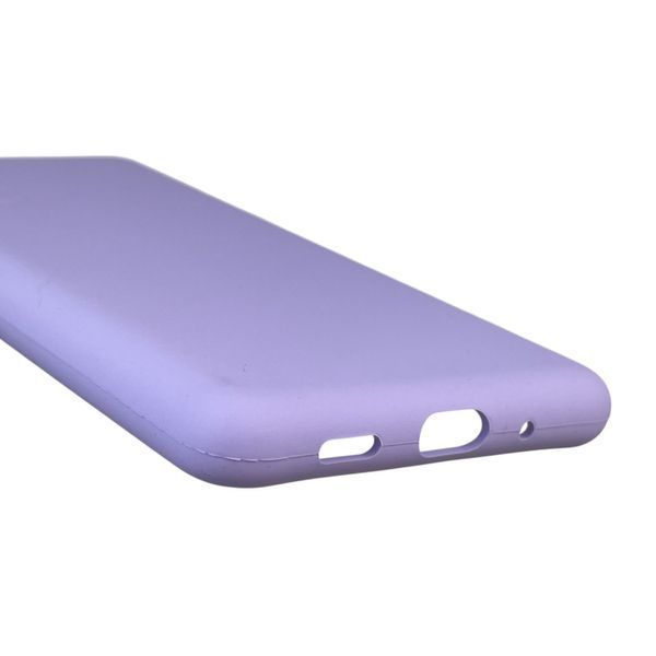 Чехол для Samsung Galaxy S20 FE (SM-G780G) силиконовый с микрофиброй нескользящий на самсунг с20 фе сиреневый 0032171 фото