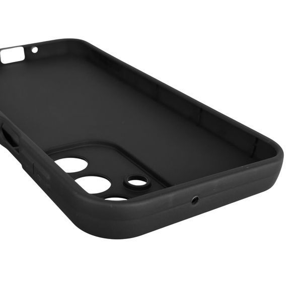 Чохол силіконовий оригінальний Soft Touch з 3D принтом злого кота для Samsung Galaxy A16 (SM-A165) чорний (Повний захист камери) 0046398 фото