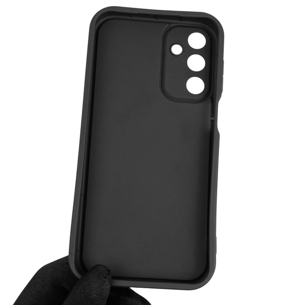 Чохол силіконовий Soft Touch з 3D принтом для Samsung Galaxy M15 5G чорний (Повний захист камери) 0040587 фото