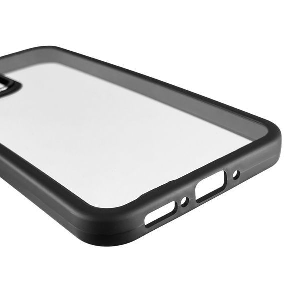 Чохол для Samsung Galaxy A34 5G SM-A346E з кольоровими високими бортами на самсунг а34 чорний 0007819 фото
