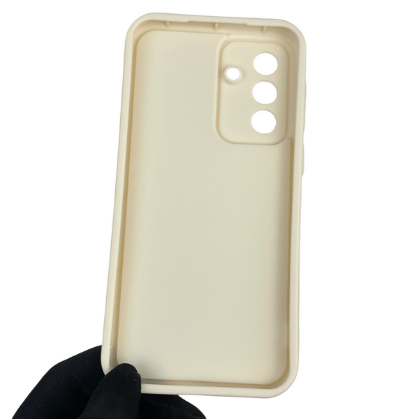 Чохол силіконовий Soft Touch для Samsung Galaxy A56 (SM-A566B) молочний (Повний захист камери) 0039663 фото