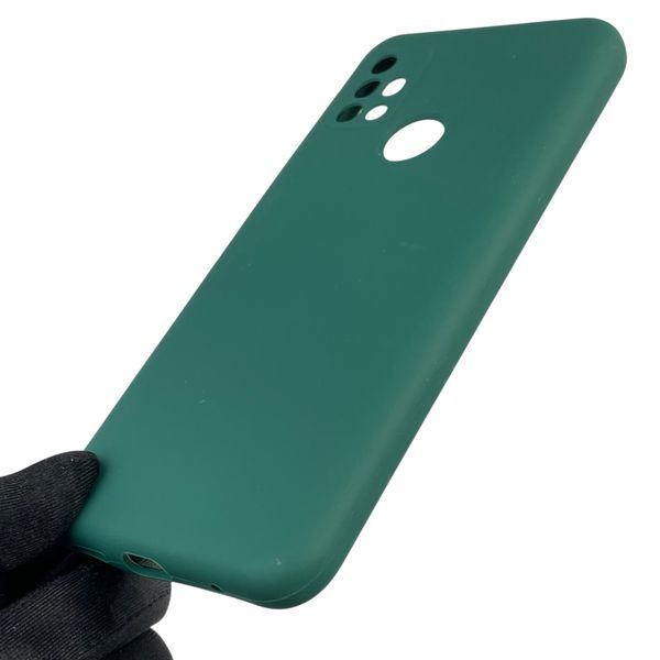 Чехол для Motorola Moto G10 (789437) силиконовый с микрофиброй нескользящий на моторола г10 зеленый 0031753 фото