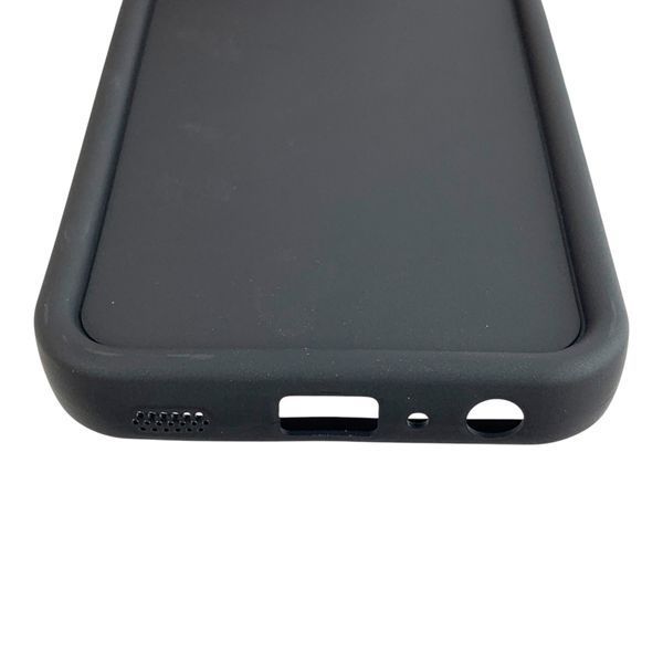 Чохол силіконовий Soft Touch для Samsung Galaxy A03 Core чорний (Повний захист камери) 0053954 фото