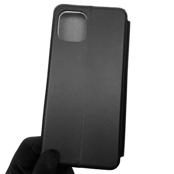 Чехол-книжка для Samsung Galaxy A03 (SM-A035F) с подставкой на самсунг а03 чёрная 0002148 фото