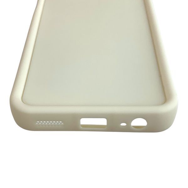 Чохол силіконовий Soft Touch для Tecno Pova 7 Neo (LJ6) молочний (Повний захист камери) 0054493 фото