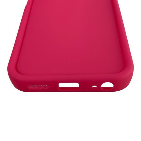 Чехол силиконовый Soft Touch для Tecno Spark 40 (KM5n) малиновый (Полная защита камеры) 0054442 фото