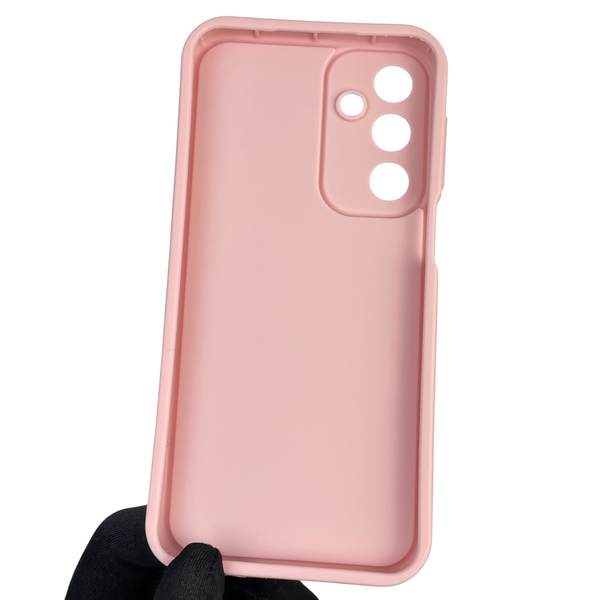 Чехол силиконовый Soft Touch для Samsung Galaxy A16 (SM-A165) пудровый (Полная защита камеры) 0039554 фото