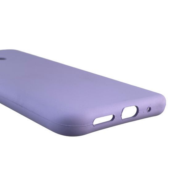 Чохол для Xiaomi POCO C40 силіконовий з мікрофіброю нековзний на сяомі поко с40 бузковий 0032454 фото