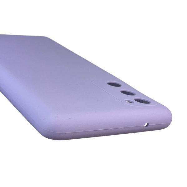 Чехол для Samsung Galaxy S20 FE (SM-G780G) силиконовый с микрофиброй нескользящий на самсунг с20 фе сиреневый 0032171 фото