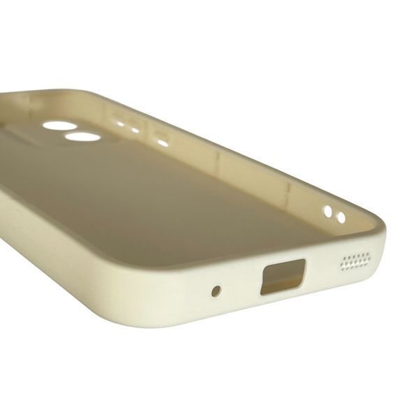 Чехол силиконовый Soft Touch с 3D принтом Майнкрафт для Motorola Moto E13 (PAXT0034) молочный (Полная защита камеры) 0040993 фото