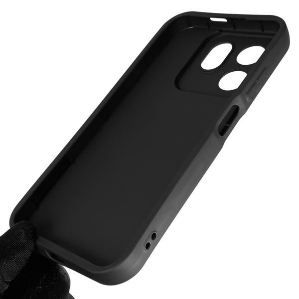 Чохол силіконовий Soft Touch з 3D принтом для Infinix Smart 9 чорний (Повний захист камери) 0044375 фото