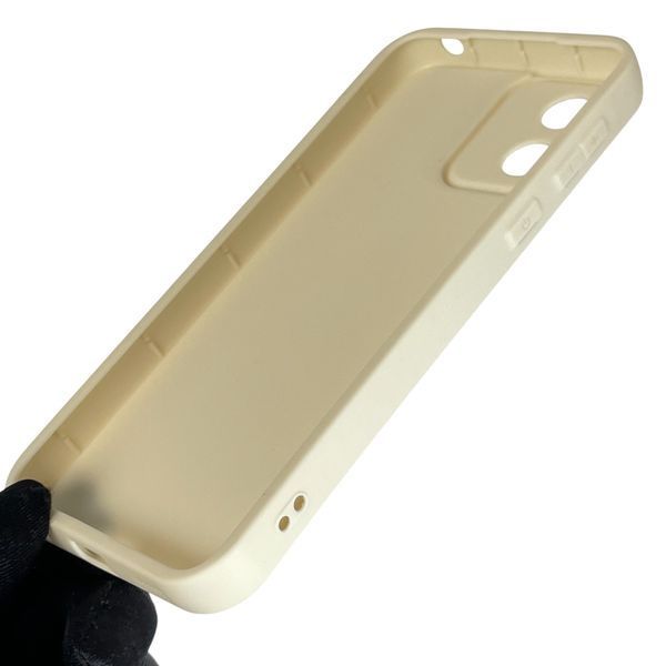 Чехол силиконовый Soft Touch с 3D принтом Майнкрафт для Motorola Moto E13 (PAXT0034) молочный (Полная защита камеры) 0040993 фото