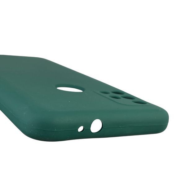 Чехол для Motorola Moto G10 (789437) силиконовый с микрофиброй нескользящий на моторола г10 зеленый 0031753 фото