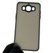 Чохол для Samsung Galaxy J7 2016 (SM-J710) матовий з високими бортами з захистом камери на самсунг дж7 2016 чорний 0013408 фото 1
