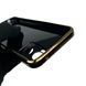 Чехол для OPPO A36 с кольцом MagSafe с золотой окантовкой на оппо а36 черный gs1 0021889 фото 3
