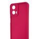 Чехол силиконовый Soft Touch для Motorola G04s малиновый (Полная защита камеры) 0054386 фото 4
