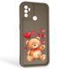 Чохол силіконовий Soft Touch з 3D принтом милий ведмедик для OPPO A33 коричневий (Повний захист камери) 0045055 фото 1