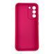 Чехол силиконовый Soft Touch с 3D принтом для Samsung Galaxy S22 Plus малиновый (Полная защита камеры) 0057702 фото 2