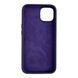 Чехол Silicone Case для Apple iPhone 13 фиолетовый (soft touch, закрытый низ) 0059902 фото 2